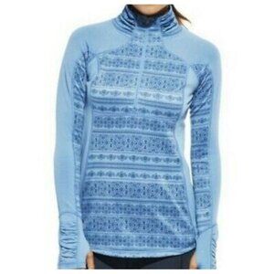 Calia by Carrie‎ Underwood quarter zip pullover. Baby blue size medium. Preowned
